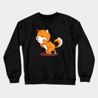 Dogecoin laughs at bitcoing Crewneck Sweatshirt